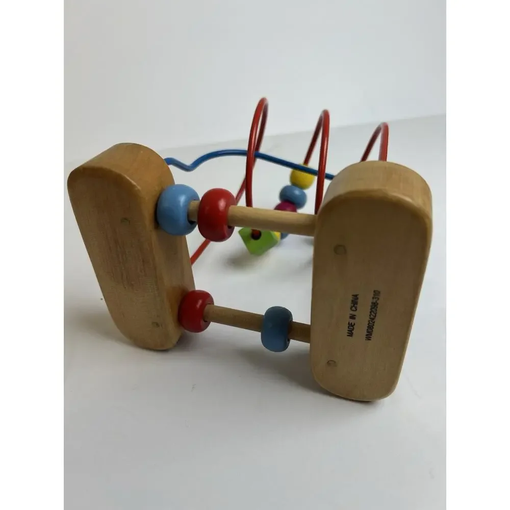 Garanimals Wooden Maze Toy For Infants Toddlers Builds Motor Skills Coordination